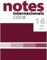 Nota Internacional CIDOB 16