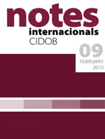 Nota Internacional CIDOB 9