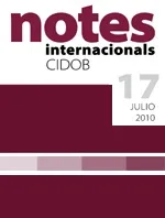 Nota Internacional CIDOB 17