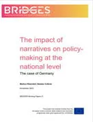 The impact of narratives on policy-making at the national level. The case of Germany