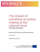 The impact of narratives on policy-making at the national level. The case of Hungary