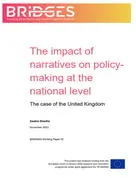 The impact of narratives on policy-making at the national level. The case of the United Kingdom