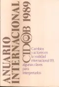 Anuario Internacional CIDOB 1989