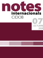Nota Internacional CIDOB 7